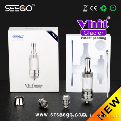 2014 New Patent Vhit Glacier Triple Use Vaporizer with Glass Globe